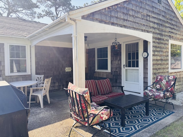 69 Captain Chase Rd, Dennis Port, MA 02639 - view of patio with outdoor dining area and an outdoor hangout area