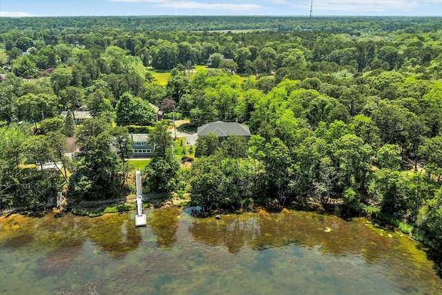 2 Buttercup Ln, South Yarmouth, MA 02664 - bird's eye view of a heavily wooded area and a nearby body of water