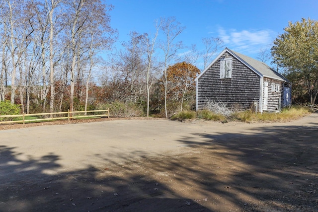 view of side of home