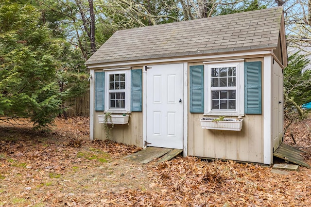 79 Pinewood Cir, Wellfleet, MA 02667 - view of outdoor structure featuring an outbuilding