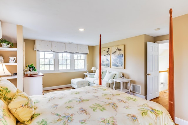 86 Champlain Rd, Chatham, MA 02633 - bedroom featuring light wood-style floors and recessed lighting