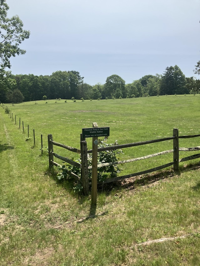 1094 County Rd, Pocasset, MA 02559 - gate featuring a view of rural / pastoral area