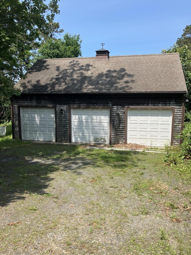 1094 County Rd, Pocasset, MA 02559 - view of detached garage