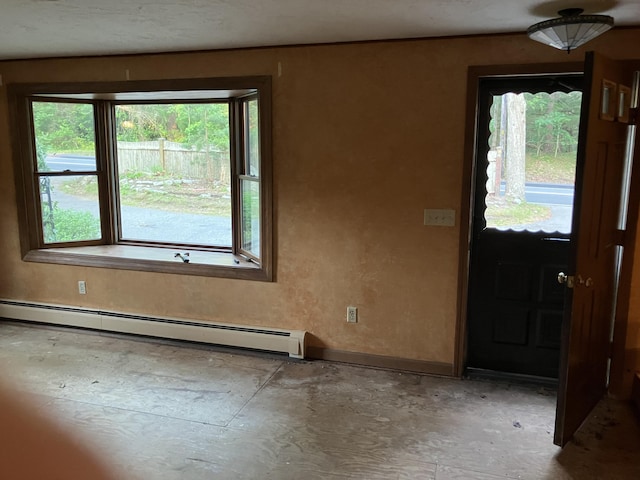 1094 County Rd, Pocasset, MA 02559 - entryway featuring baseboard heating and baseboards
