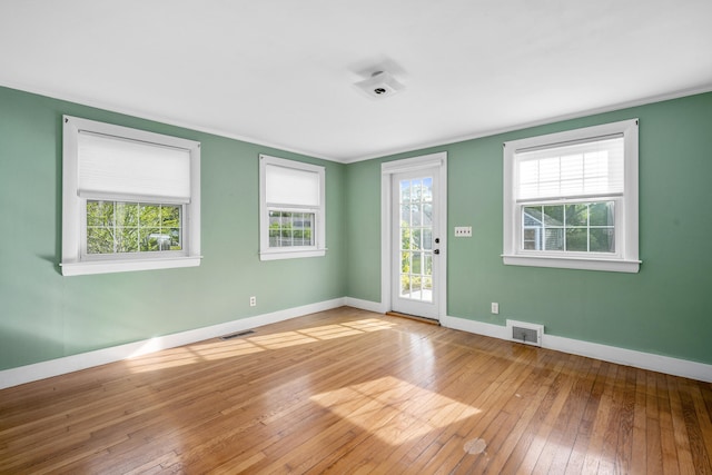 175 Lower County Rd, West Harwich, MA 02671 - spare room featuring baseboards, hardwood / wood-style floors, and healthy amount of natural light