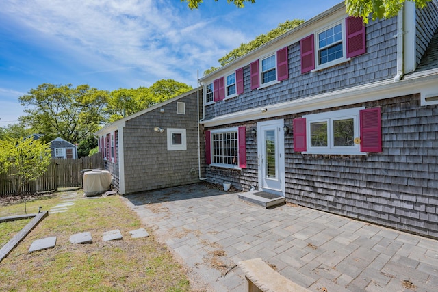 175 Lower County Rd, West Harwich, MA 02671 - back of property featuring a patio area