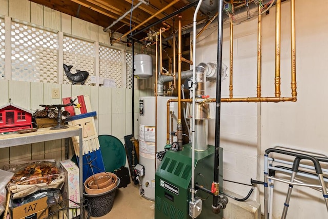 56 Fairwood Rd, South Yarmouth, MA 02664 - utility room featuring water heater