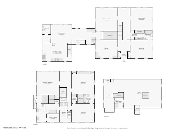 100 Eliot St, Natick, MA 01760 - floor plan