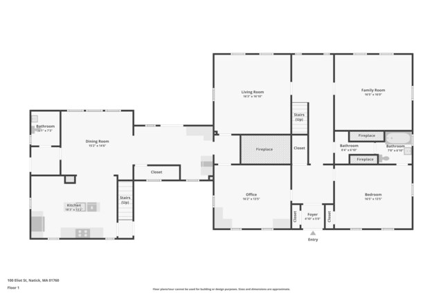 100 Eliot St, Natick, MA 01760 - floor plan
