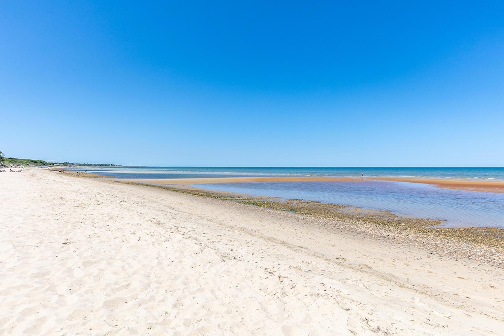 property view of water with a view of the beach