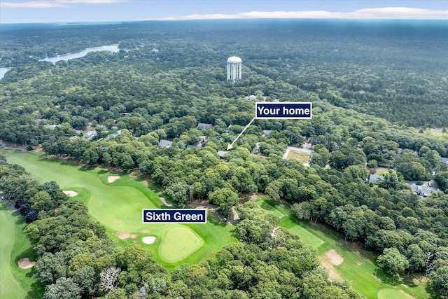 31 John Joseph Rd, Harwich, MA 02645 - aerial view of property's location with a local golf course