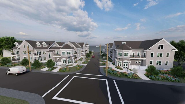 115 School St Unit W206, Hyannis, MA 02601 - view of asphalt street featuring sidewalks