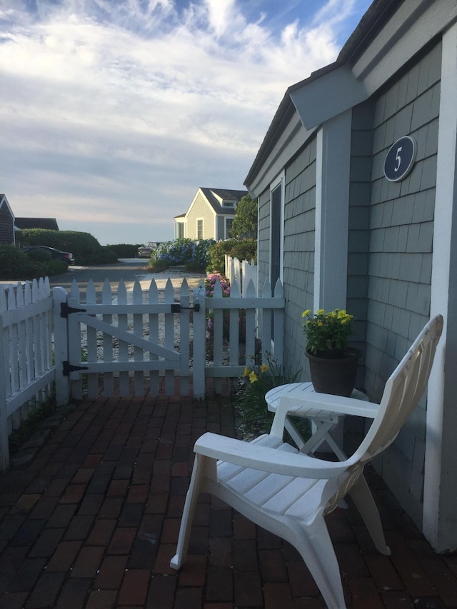 5 Milestone Way, Mashpee, MA 02649 - view of patio with fence