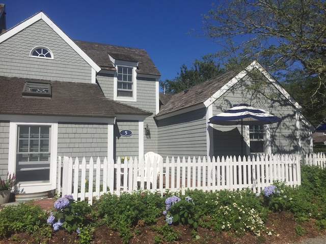 5 Milestone Way, Mashpee, MA 02649 - view of front of home featuring fence