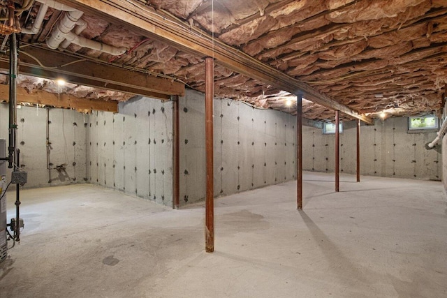 18 Boulder Rd, Brewster, MA 02631 - view of unfinished basement