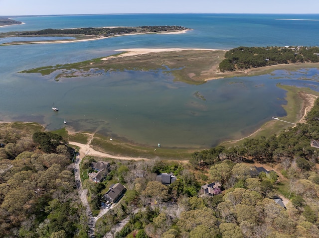 15 Hidden Valley Way, Wellfleet, MA 02667 - aerial view of property's location with a large body of water