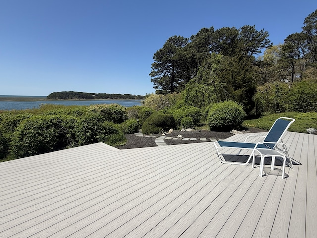 15 Hidden Valley Way, Wellfleet, MA 02667 - deck with a water view