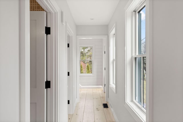 540 S Orleans Rd, Orleans, MA 02653 - hallway with light wood-type flooring and baseboards