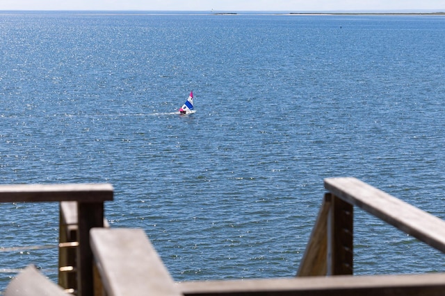dock with a water view