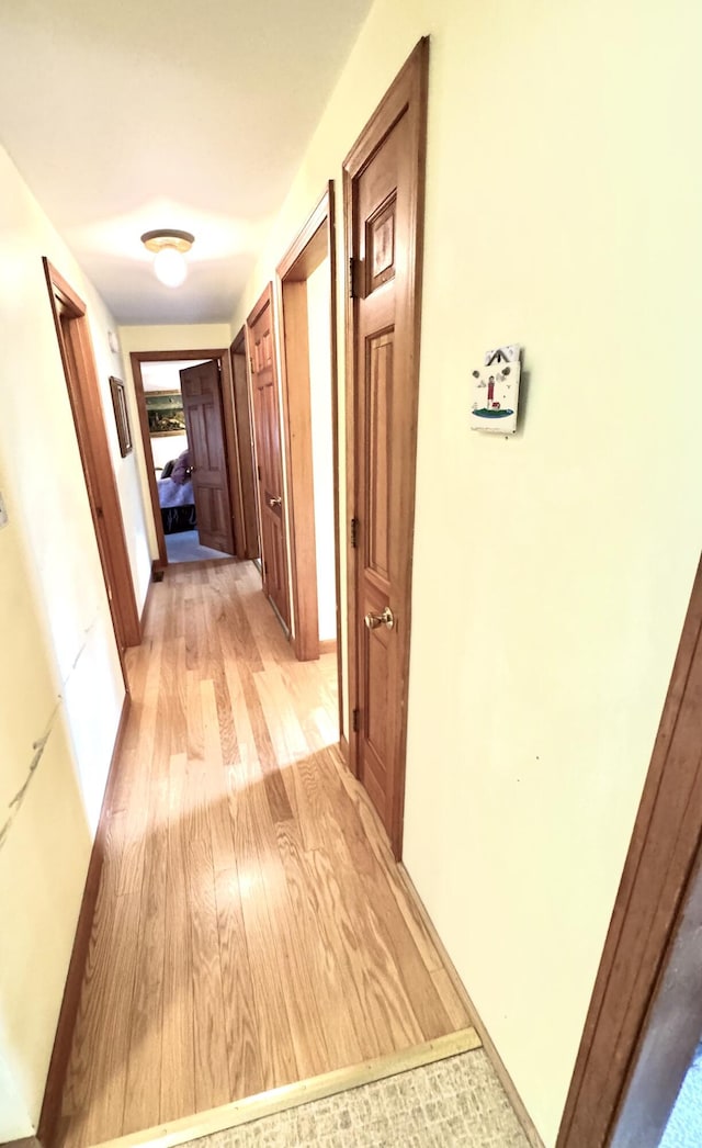 34 Charles Rd, Harwich, MA 02645 - hallway with light wood-style flooring and baseboards