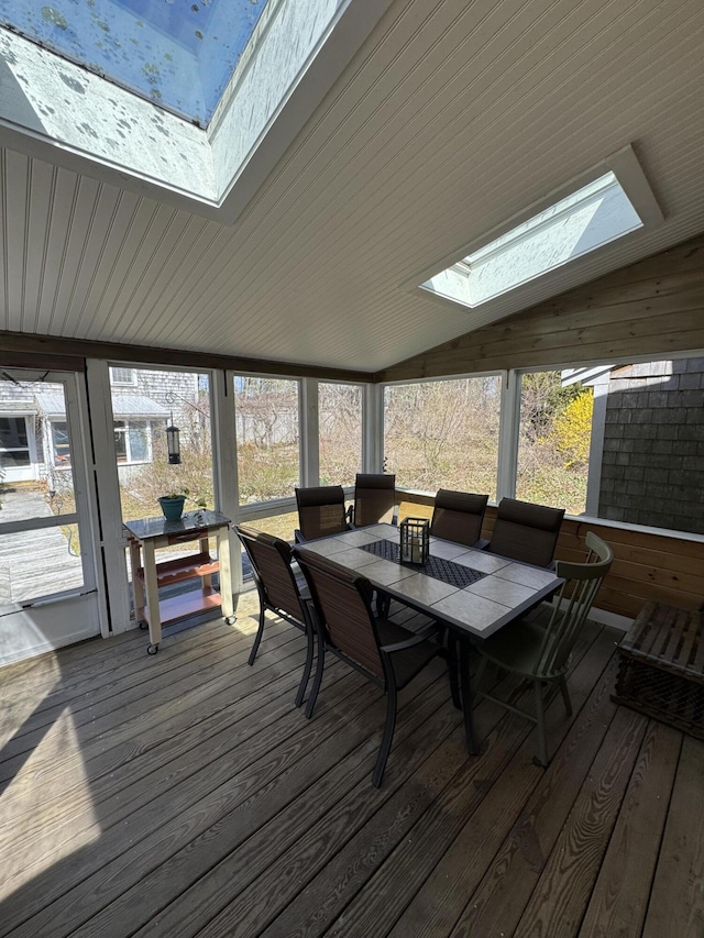 34 Charles Rd, Harwich, MA 02645 - deck featuring outdoor dining area
