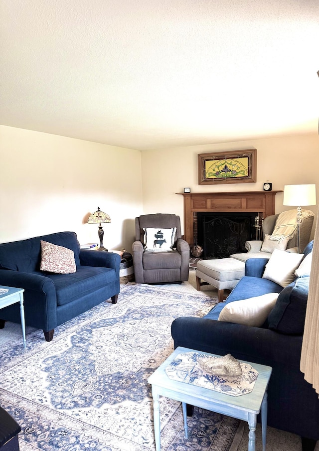 34 Charles Rd, Harwich, MA 02645 - living area featuring a fireplace