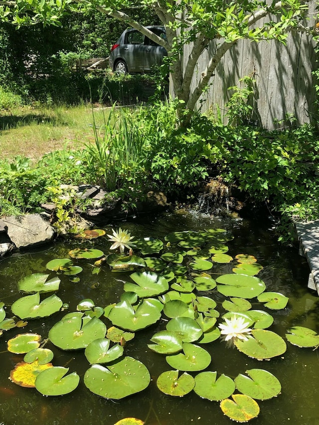 34 Charles Rd, Harwich, MA 02645 - view of yard with a small pond
