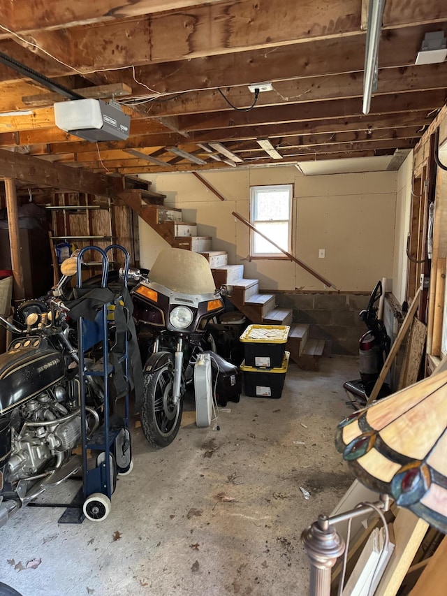 34 Charles Rd, Harwich, MA 02645 - garage featuring a garage door opener