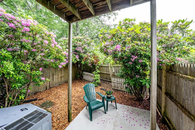 329 W Main St Unit 30, Hyannis, MA 02601 - fenced backyard featuring a patio
