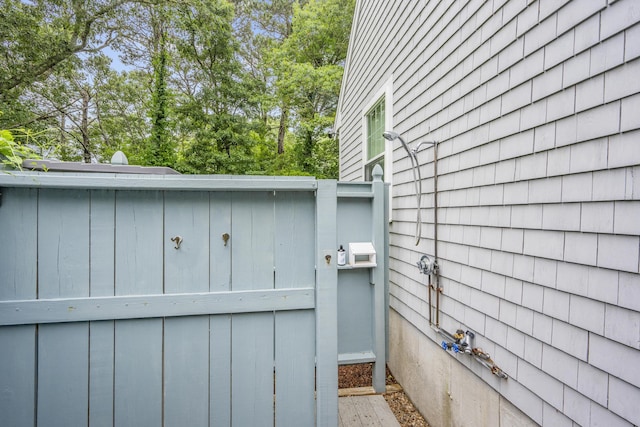 95 Red Brook Rd, Waquoit, MA 02536 - exterior view of a tree filled landscape
