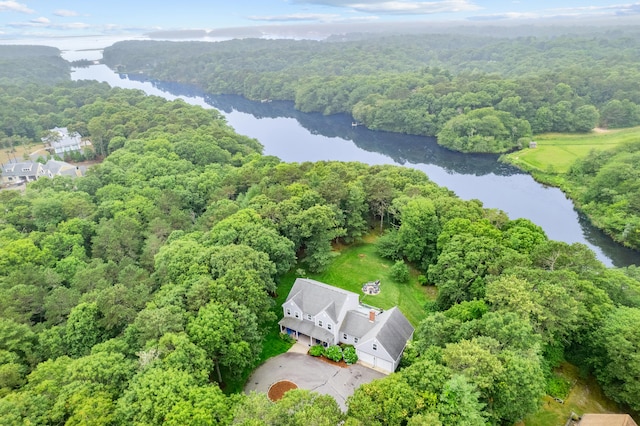95 Red Brook Rd, Waquoit, MA 02536 - bird's eye view of a large body of water
