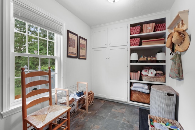 95 Red Brook Rd, Waquoit, MA 02536 - mudroom featuring stone finish flooring