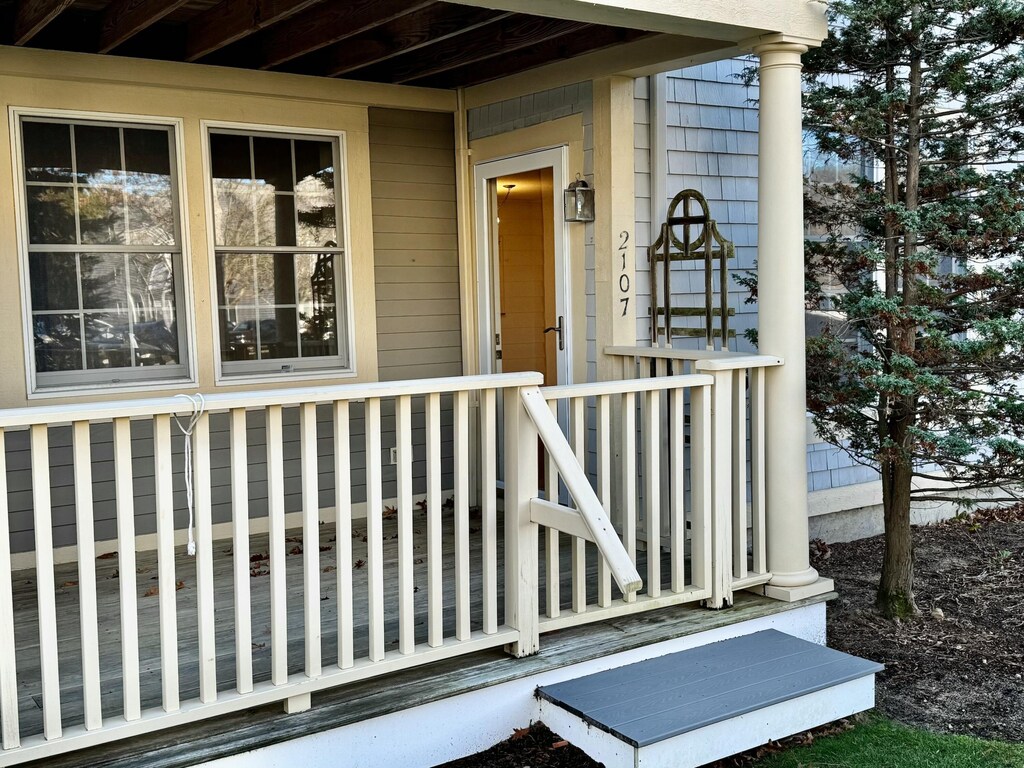 view of exterior entry