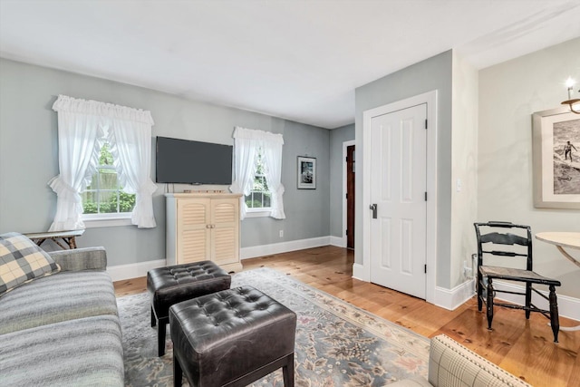 37 Tobisset St, Mashpee, MA 02649 - living room with plenty of natural light and wood finished floors