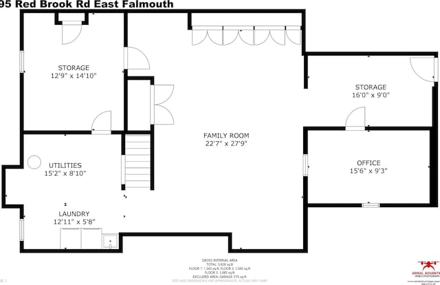 95 Red Brook Rd, Waquoit, MA 02536 - view of layout