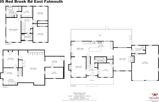 95 Red Brook Rd, Waquoit, MA 02536 - view of layout