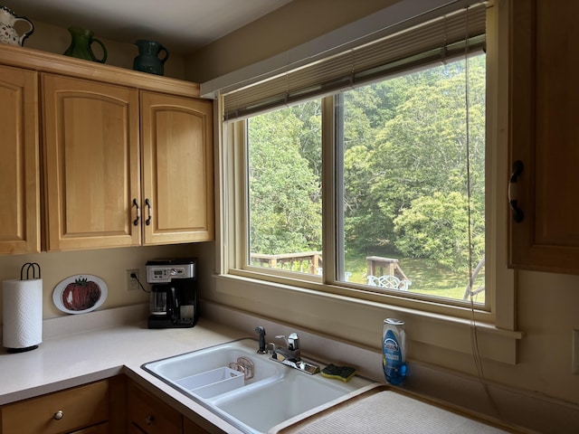 2 Shell Ln, Orleans, MA 02653 - kitchen with a sink and light countertops