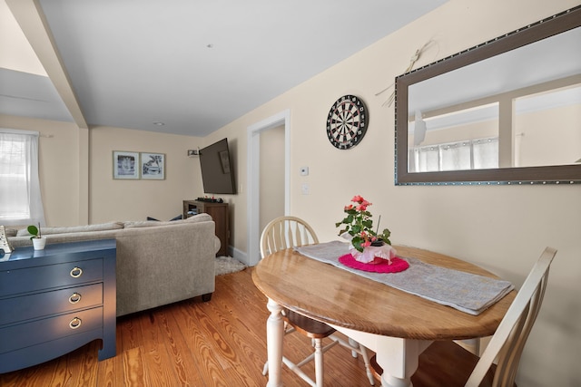 69 Upper County Rd, South Dennis, MA 02660 - dining area featuring wood finished floors