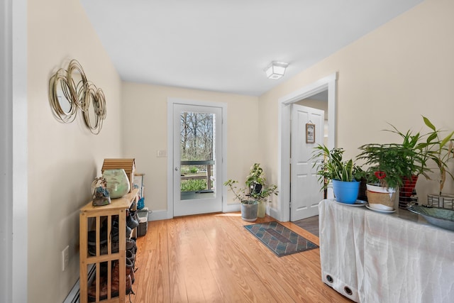 69 Upper County Rd, South Dennis, MA 02660 - entryway featuring wood finished floors and baseboards