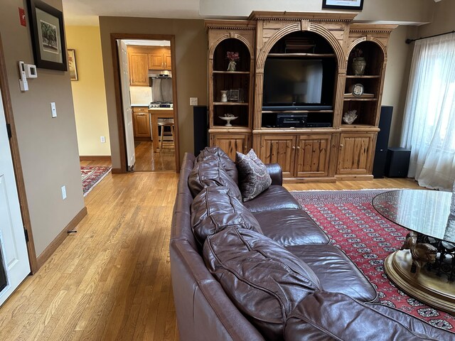 11 Polaris Dr, Mashpee, MA 02649 - living room featuring light wood finished floors and baseboards
