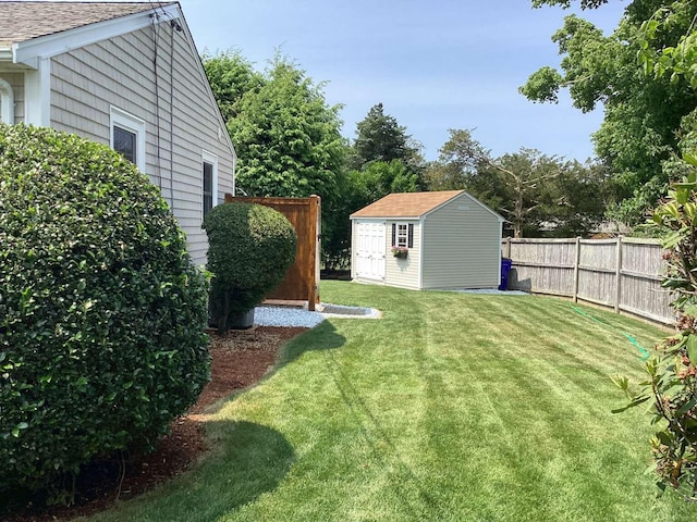 8 Saco Ave, Pocasset, MA 02559 - view of yard with a storage shed