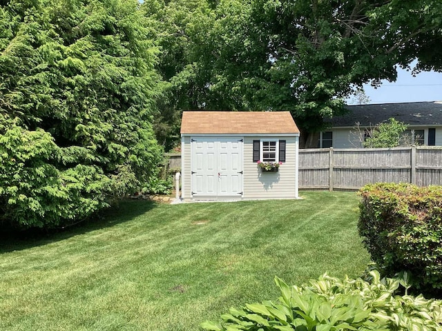 8 Saco Ave, Pocasset, MA 02559 - view of yard with a storage shed
