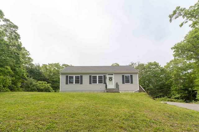 5 Whiffletree Cir, Sandwich, MA 02563 - view of front of home featuring a front lawn