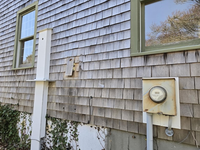 336 Main St, Brewster, MA 02631 - exterior view of electric meter