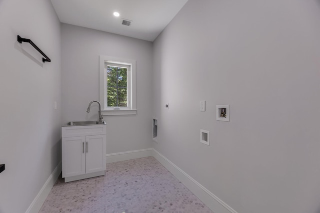 84 Hooppole Rd, Mashpee, MA 02649 - laundry area featuring cabinet space, hookup for an electric dryer, baseboards, and hookup for a washing machine