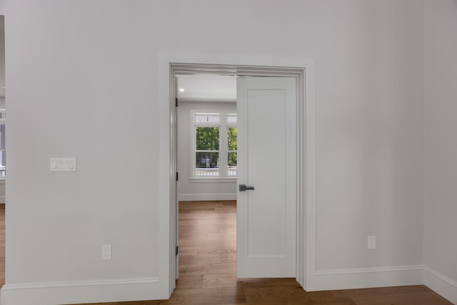 84 Hooppole Rd, Mashpee, MA 02649 - hall featuring wood finished floors and baseboards