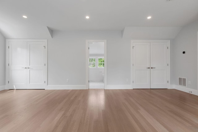 9 Joy Ln, Orleans, MA 02653 - additional living space with baseboards, light wood-style flooring, and recessed lighting