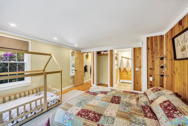 274 Morton Rd, South Chatham, MA 02659 - bedroom featuring baseboards, a baseboard heating unit, and recessed lighting