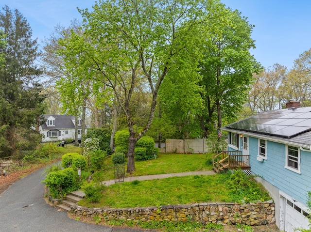 view of yard
