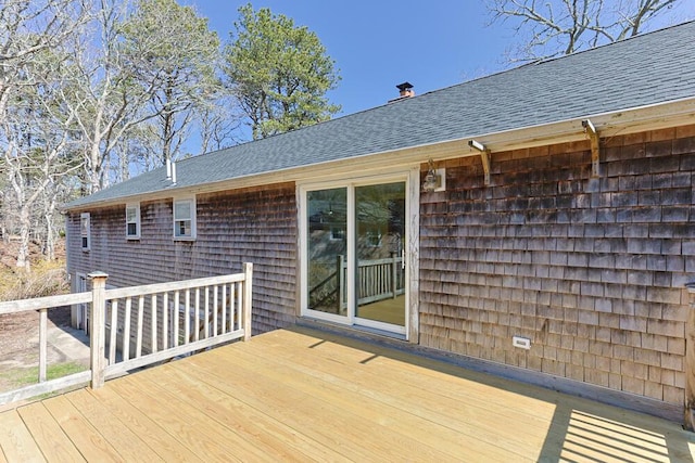 261 Old Chatham Rd, South Dennis, MA 02660 - view of wooden deck